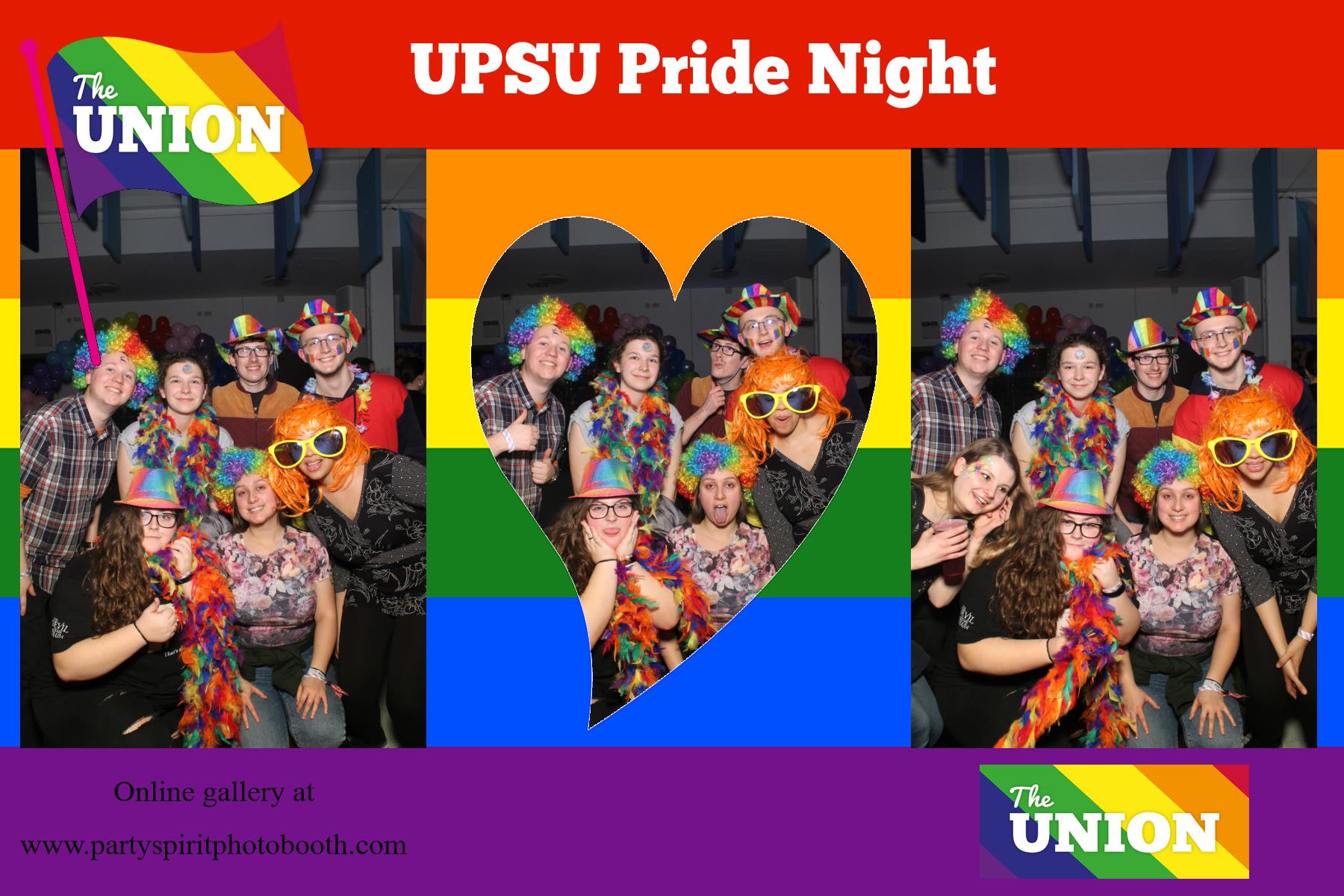 UPSU Pride Night | View more photos from the event at gallery.partyspiritphotobooth.com/u/PartySpiritPhotoBooth/UPSU-Pride-Night